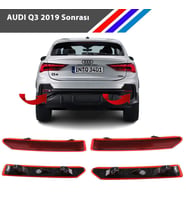Otozet - Audi Q3 Arka Tampon Reflektörü Sağ  ve Sol Takım 219 Sonrası 83F945106B