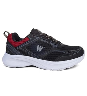 Magg Point 585 Syh-Krmz Kadın Sneaker Ayakkabı (Siyah)