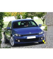 VW Scirocco 2009-2014 Sol Sis Farı Çerçevesi Izgarası 1K8853665B