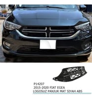 Fiat Egea Uyumlu Logosuz Panjur Mat Siyah ABS 2015-2020 Parça