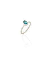 Kadir Jewellery 925 Ayar Gümüş Kaplama Zirkon Taşlı Kadın Minimal Yüzük