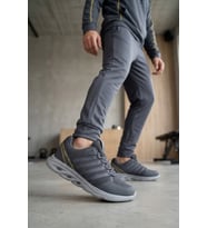 Elit ASPRT4138 Erkek Klasik Sneaker Koyu Gri