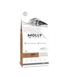 Molly Yetişkin Kedi Maması Kuzulu 15 Kg (Beyaz)