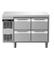 Electrolux Professional Endüstriyel Tezgah Tipi Soğutucu, 4x½ Çekmeceli, -2°c+10°c, Aısı 304 (r290), Üst Tablasız EK2H7BB