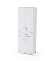 Ekonomik Mutfak Ofis Çok Amaçlı Dolap 60x40x180  (Beyaz)