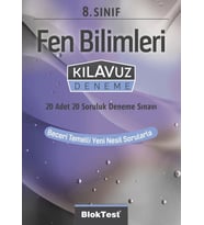 TUDEM YAYINLARI 8.SINIF LGS BLOKTEST FEN BİLİMLERİ KLAVUZ DENEME
