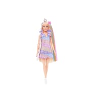 Barbie Upuzun Muhteşem Saçlı Bebek Saç Tasarım Oyun Seti Jct72
