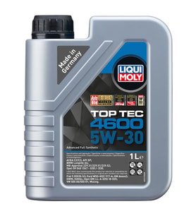 Liqui Moly Top Tec 4600 5W30 1 Lt Tam Sentetik Motor Yağı (2315)