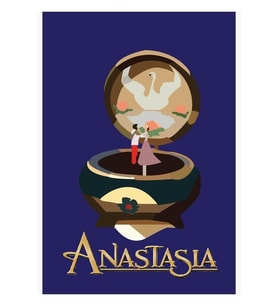 Minimalist Anastasia Tablo Ahşap Poster Dekoratif
