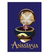 Minimalist Anastasia Tablo Ahşap Poster Dekoratif