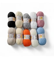 LİDA CRAFTS ALİZE COTTON GOLD KARIŞIK 10 'LU RENK