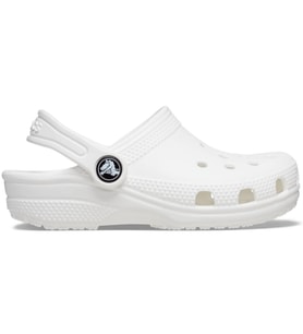 croc 206990-100 CLASSIC CLOG ÇOCUK TERLİK SANDALET (Beyaz)