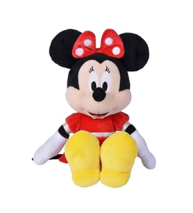 Lisanslı Minnie Kırmızı Elbiseli Peluş 30 cm ile Minnie'nin Sihirli Dünyasına Girin! (Çok Renkli)