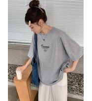 Thousand Baskılı Tasarım Tshirt (Gri)