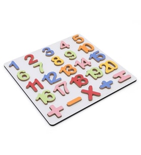 Hamaha Ahşap Rakamlar Puzzle Hmh-123