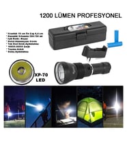 1200 Lümen Profesyonel Şarjlı El Feneri Wt-655