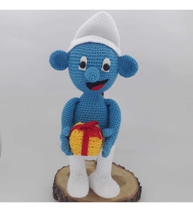 Şakacı Şirin Amigurumi Organik Oyuncak