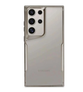 Samsung Galaxy S25 Ultra Kılıf Boyi Silikon Kapak - Titan Gri
