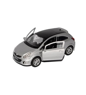 Welly Opel Corsa OPC 3 Kapılı Gümüş 1/32 Model Araba