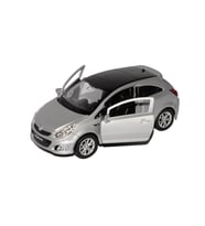 Welly Opel Corsa OPC 3 Kapılı Gümüş 1/32 Model Araba