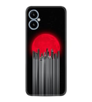 X5 Kılıf Silikon Desen Özel Seri Red City 1707