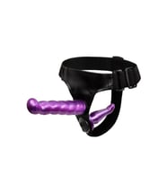 Belden Bağlamalı Çift Taraflı Strapon Dildo