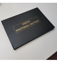 Hasta Protokol Kayıt  Defteri (96`lık) (Siyah)
