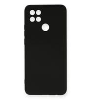 Mey İthalat® A15 Kılıf Nano içi Kadife Silikon - Siyah