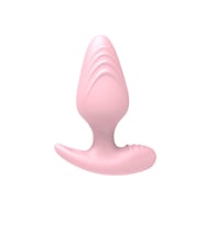 Uzaktan Kumandalı Şarjlı Titreşimli A*nal Plug Pembe (10,49 cm)