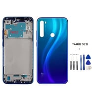 Xiaomi Redmi NOTE 8 FULL Kasa Arka Kapak Takım MAVİ - TAMİR SETİ