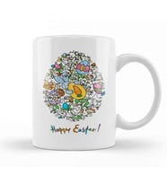 Happy Easter   For Boys Girls   Men Tees Kupa Bardak Porselen