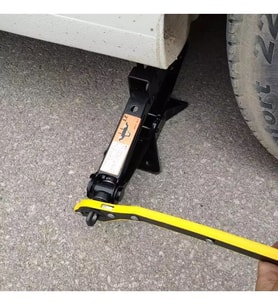 Oto Krikosu 1.5 Ton Makas Cırcır Araba Kaldırma Kriko (Siyah)
