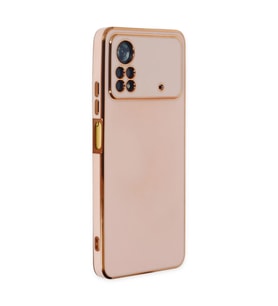 Xiaomi Poco X4 Pro 5g Kılıf Volet Silikon - Pembe