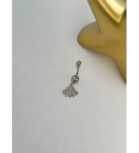 Arı Göbek Piercing (Çelik)