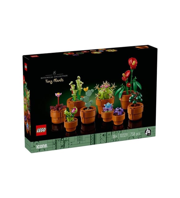 【5個セット】人形ケース 24.5×14.5×21cm/4CT Nessiworld 10329 Lego Botanical Collection - Minik Bitkiler 753