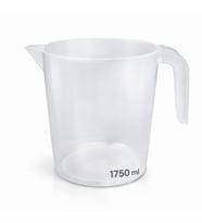 Wespa Şeffaf Maşrapa 1750 ml – Banyo, Mutfak ve Temizlik İçin Uygun