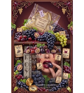 Amora Secret Fantezi Tüketilebilen Yenilebilir Üzüm Aromalı İç Çamaşırı Takımı