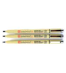 Sakura Pigma Graphic Pen Siyah