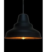 RİOLİGHT RETRO SİYAH İÇİ SARI TEKLİ METAL SARKIT