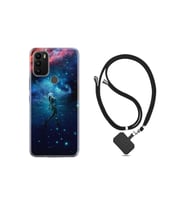 General Mobile Gm 21 Plus Kılıf Ipli Boyun Askılı Desenli Silikon Deep Woman 1844