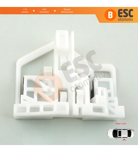 Ford Brezilya Ecosport MK1 BV226 2003-2012 Fiesta 2002-2012 İçin Arka Sol Cam Kriko Tamir Klipsi