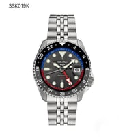 Seiko 5 SSK019K Otomatik Erkek Kol Saati (Siyah)