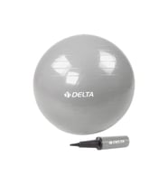 Delta 65 cm Gümüş Renk Pilates Topu + Pompa JRS660 silver