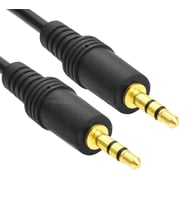 3.5 mm Aux Ses Audio Kablo 1 Metre Kablo Araba Telefon Teyp Müzik Ses Aktarım Kablosu