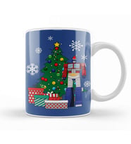 Optimus Prime Around The Christmas Tree Kupa Bardak Porselen