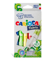 Carioca Fabric Tekstil kumaş Boya Kalemi 6 lı