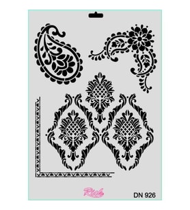 Rich Dantel Seri DN-926 Stencil 35x25 cm