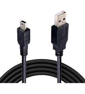 USB to USB Data Şarj Kablosu, Siyah