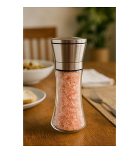Cam Metal Kapaklı Baharat Öğütücü 250 ml