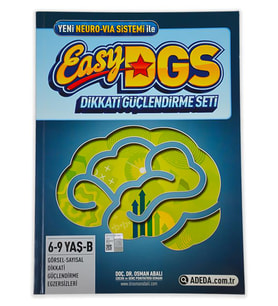 6-9 Yaş Easy Dikkati Güçlendirme Seti B Adela Yayıncılık
